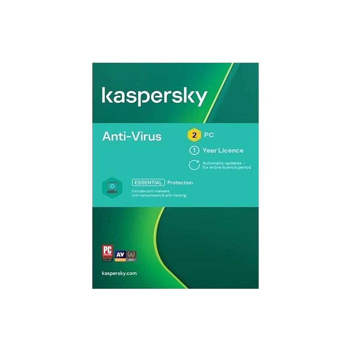 Kaspersky Antivirus 2 Users 1 Year License - Multitech Computers Lebanon