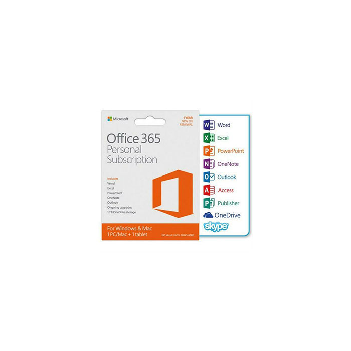 Microsoft Office 365 Personal 1 Year Subscription - Multitech Computers  Lebanon