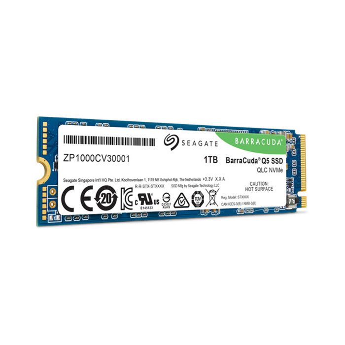Seagate 1TB BarraCuda Q5 PCIe M.2 Internal SSD